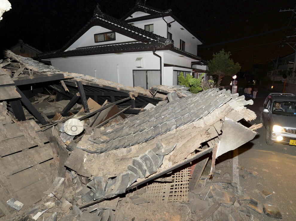 Gempa 6,5 SR di Kumamoto Jepang, 3 Orang Tewas dan 19 Rumah Runtuh