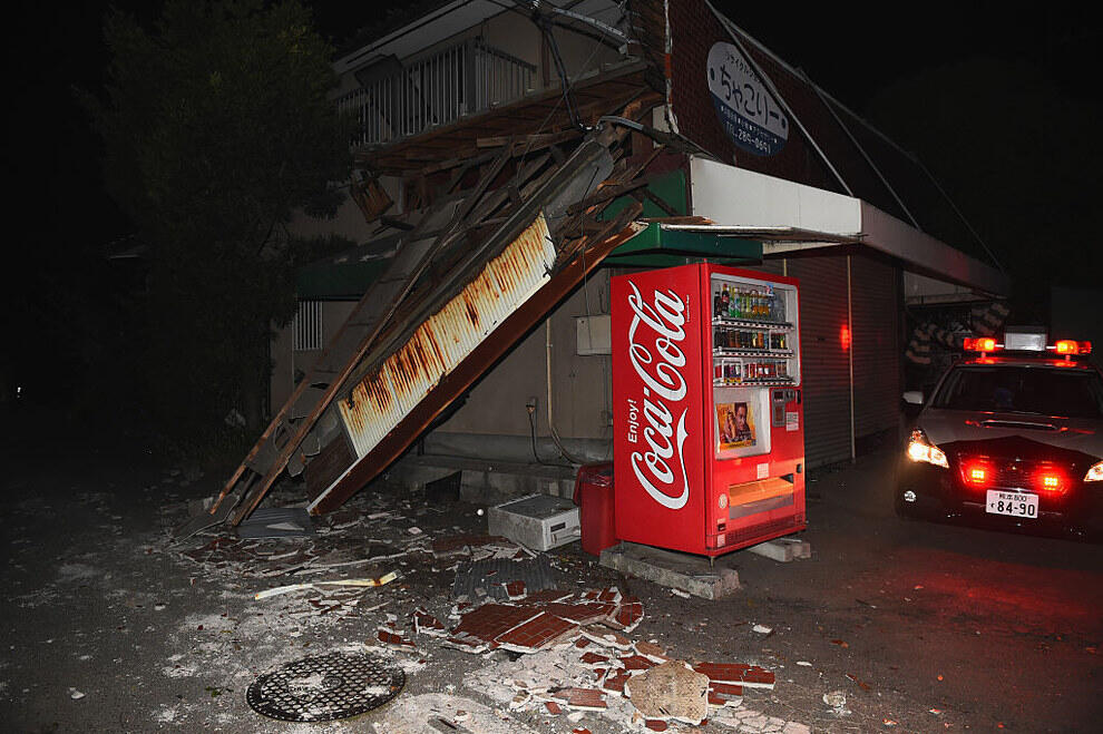 Gempa 6,5 SR di Kumamoto Jepang, 3 Orang Tewas dan 19 Rumah Runtuh