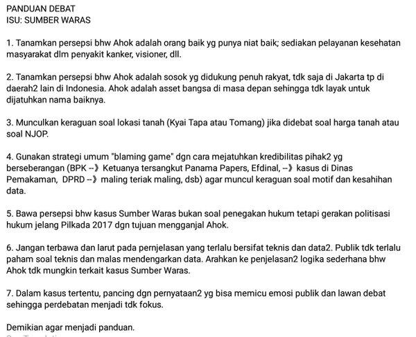 Bukti Ahoax Koruptor Sumber Waras Dalam Lima Pertanyaan