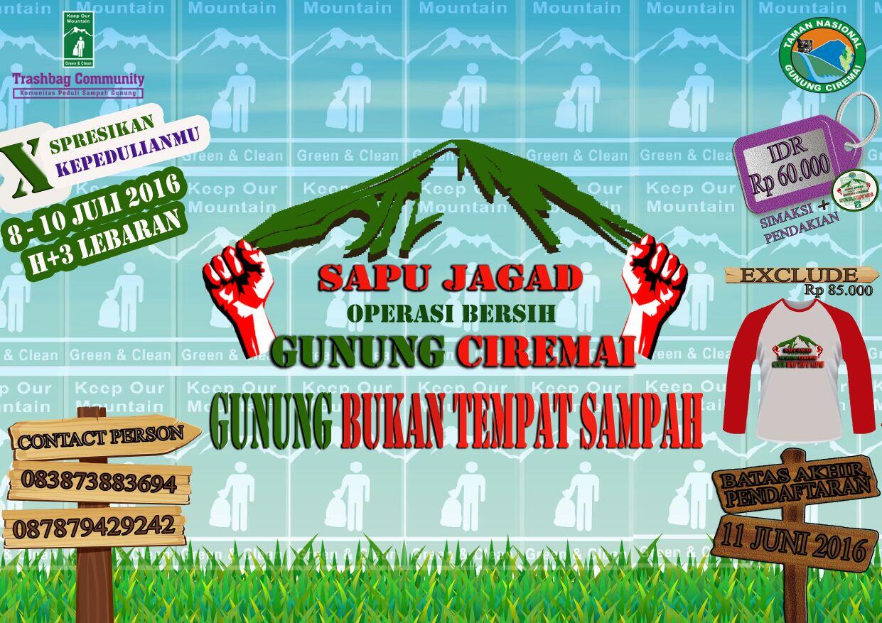 Adakah di antara kalian yang mengenal Trashbag Community ????