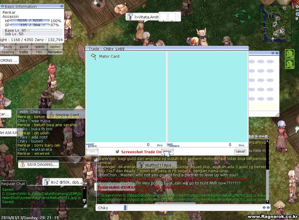 Zeny Ragnarok Return (pondokgaming)