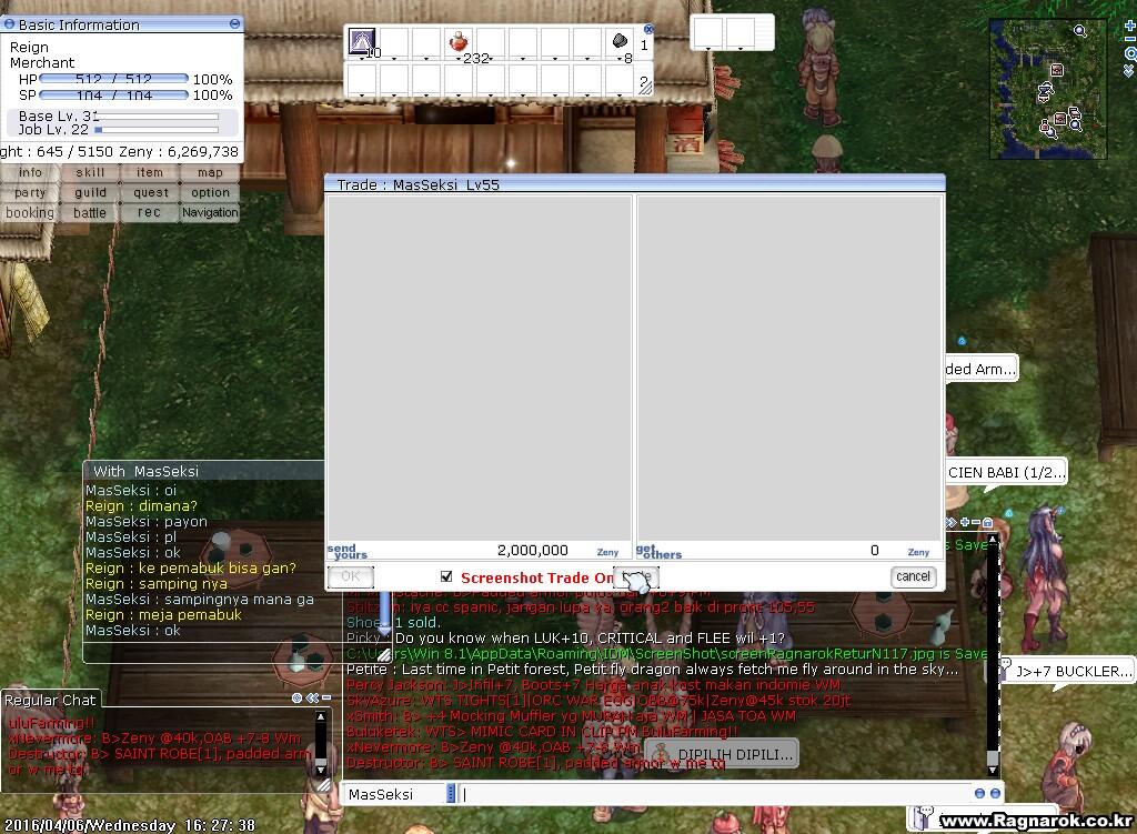Zeny Ragnarok Return (pondokgaming)