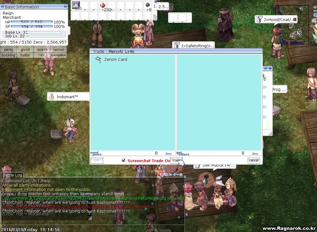 Zeny Ragnarok Return (pondokgaming)