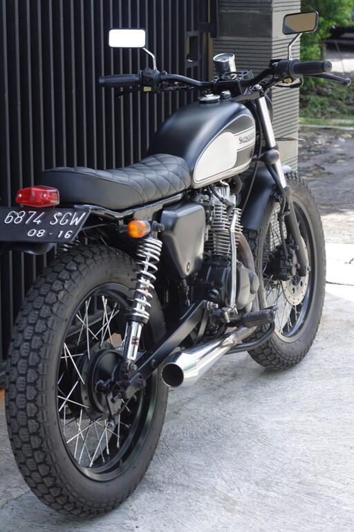 Terjual custom motor japstyle bober cafe race Page24 