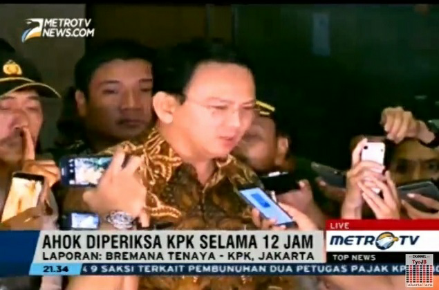 (WOW) Mantan Staf Presiden: Ada yang Melobi KPK Agar Ahok tak Jadi Tersangka