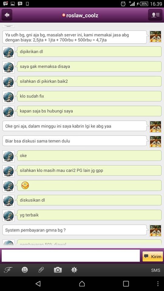 Tolong Di bantu gan, pencerahan masalah kasus yang Sedang hadapi