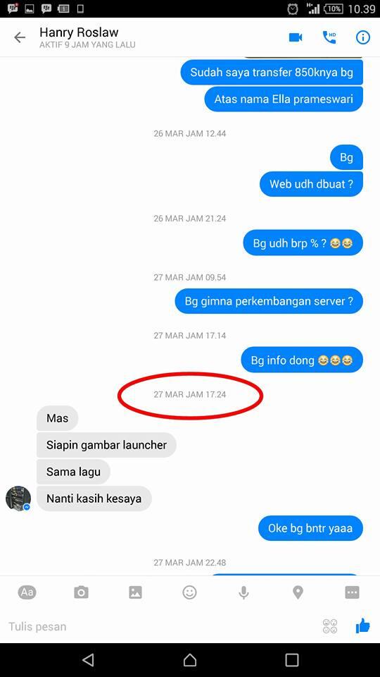 Tolong Di bantu gan, pencerahan masalah kasus yang Sedang hadapi