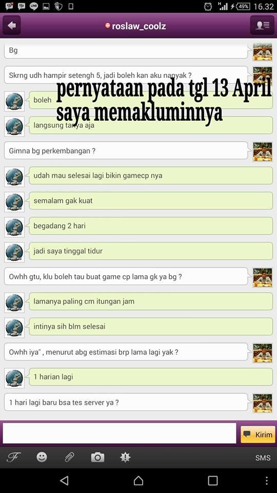 Tolong Di bantu gan, pencerahan masalah kasus yang Sedang hadapi