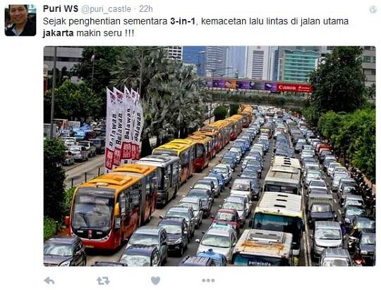 Tak Perlu Mengeluh Bre! Jakarta Macet, Nikmatin Aja!