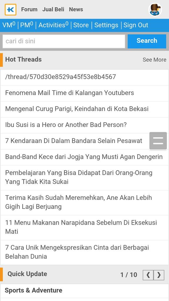 Judul trit di Hot Thread kenapa begini ya?