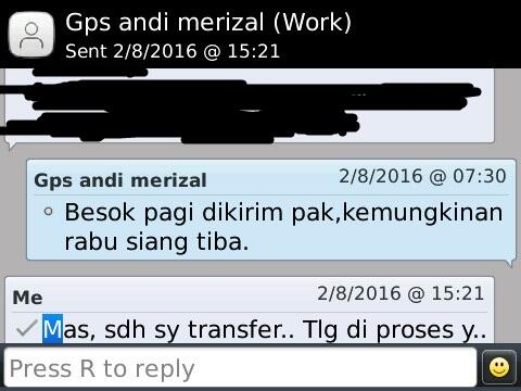 PENIPUAN ANDI MERISAL MAKASAR (BCA 7890208775) BLACK LIST