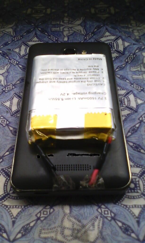 &#91;SHARING&#93; Cara Membuat Baterai Double Power Dari Powerbank Bekas 