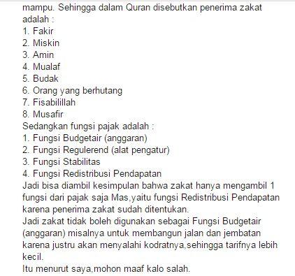 &#91;THREAD MIKIR&#93; Zakat 2,5% dari Tuhan, Pajak (PPn) 10% dari mana?