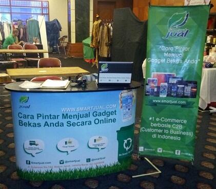 Promosi offline membuat booth dan stand pameran jadi menarik