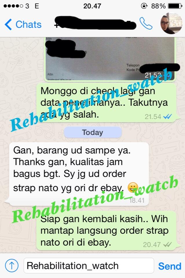 KOMENTAR DAN KESAKSIAN PARA COSTUMER REHABILITATION SHOP