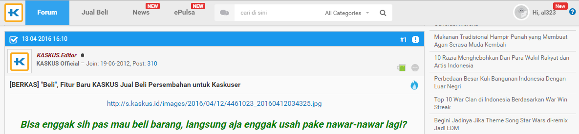 Bug atau apalah ini??? Ketika Login Image/spoiler tidak tampil.