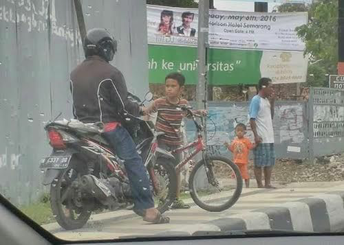 Mengenal Daffa, Bocah Semarang yang Berani Cegat Pemotor yang Jalan di Trotoar