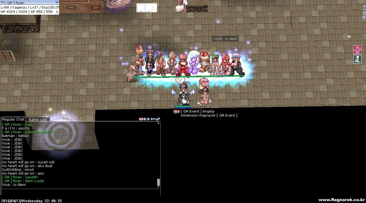 DIMENSION RAGNAROK SERVER NEW OPEN BETA 22 / 03 / 2016
