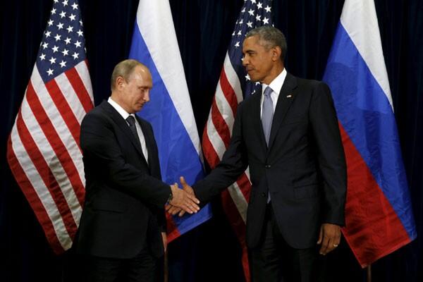(Damai Udah Dekat....??) Putin dan Obama sepakat tingkatkan koordinasi di Suriah