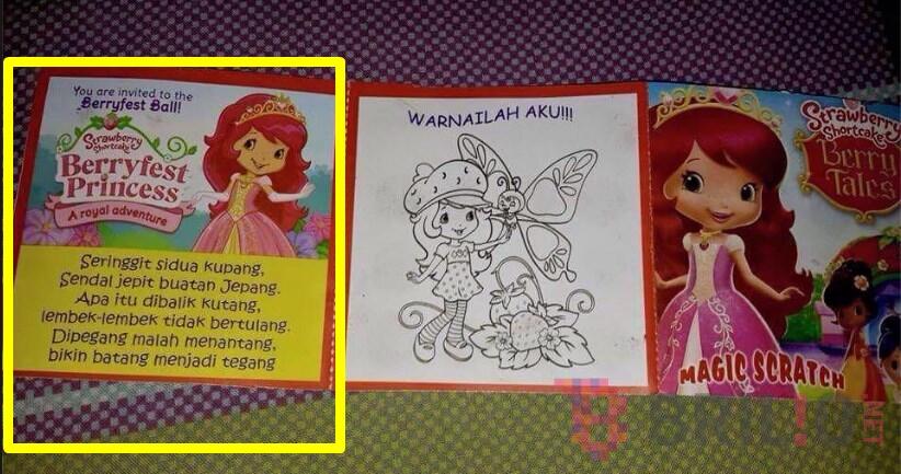 Ilustrasi dalam buku anak-anak ini parah, isinya banyak yang jorok ! (18+)