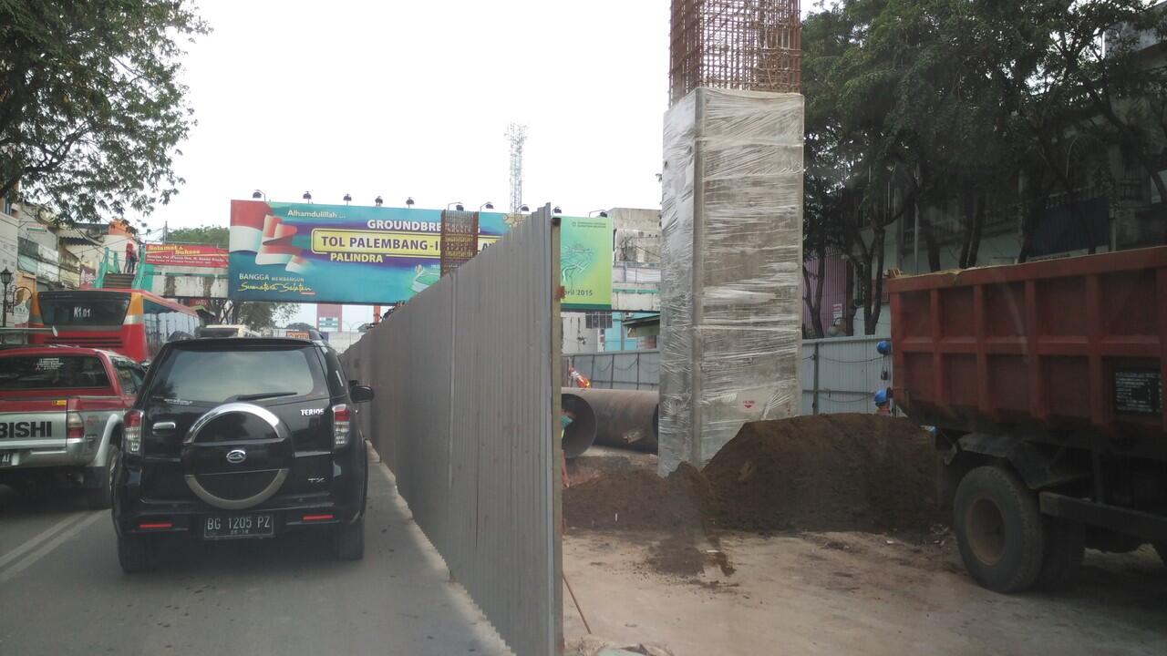 Uji Coba LRT Palembang 2017