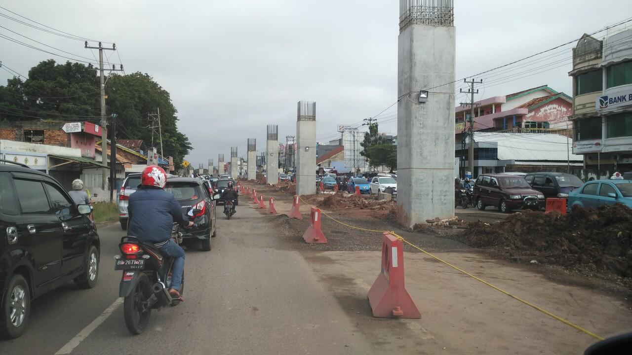 Uji Coba LRT Palembang 2017