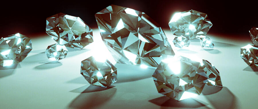 MIA shader for Diamond Gems - MR rendering