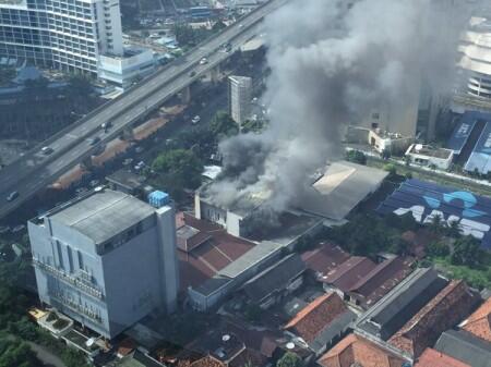 Fortune Hotel & Spa di Tanah Abang Terbakar