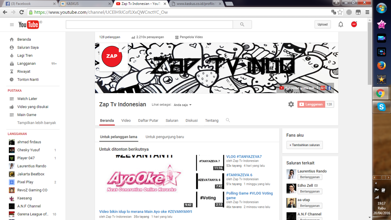 Subscribe my youtube channel