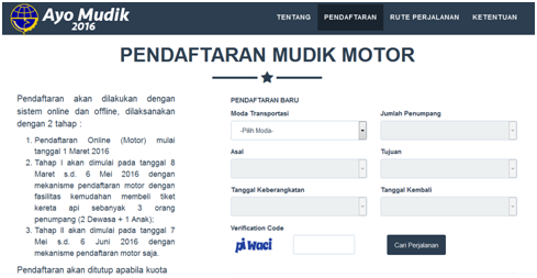 Metode Pembelian Tiket Kereta Lebaran