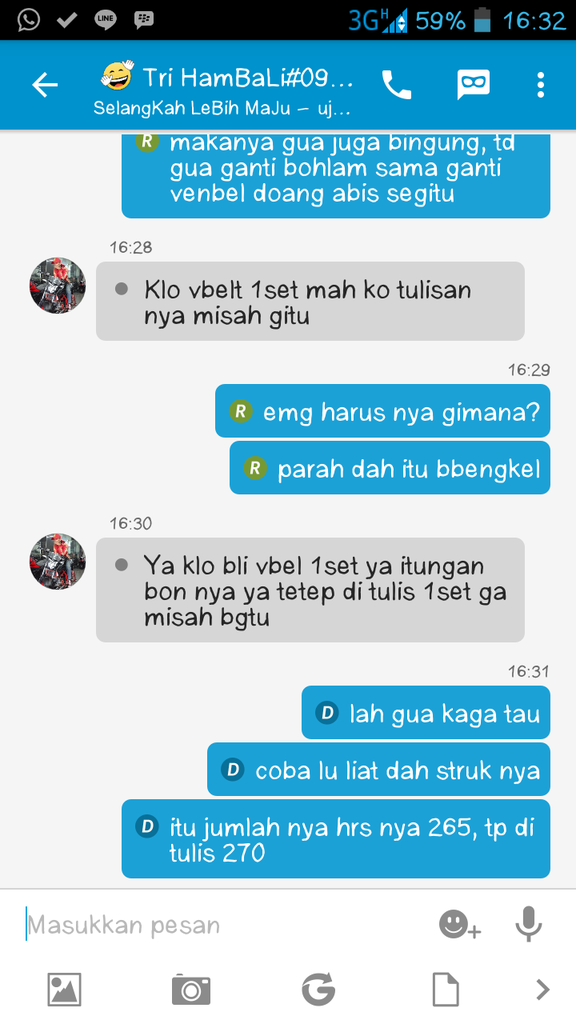 cukup sekali deh service motor di BINTARO J*YA MOTOR (MAHAL)