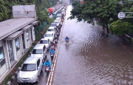 Update Titik Banjir di Jakarta Pagi Ini