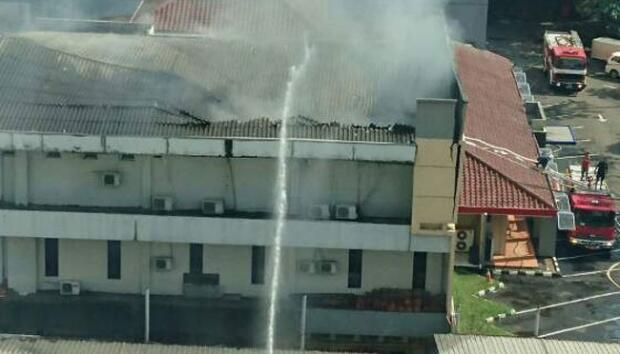Kebakaran Fortune Spa, Terapis Berhamburan Berbalut Handuk 