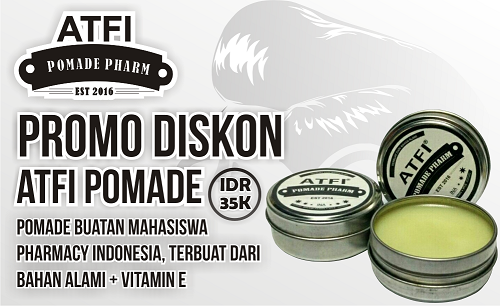 &#91;RESELLER DROPSHIPPER&#93; Peluang Usaha ATFI POMADE PHARM Pomade Bahan Alami + VIT.E