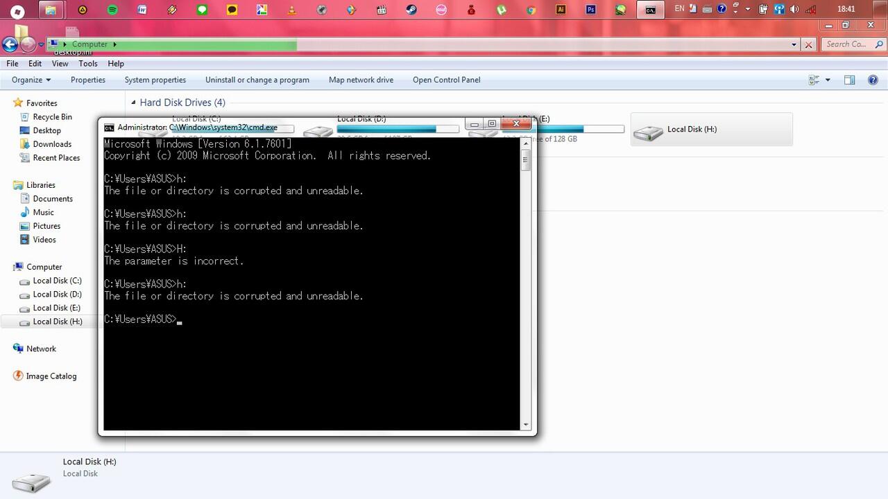 Mau tanya soal problem pada Harddisk External !