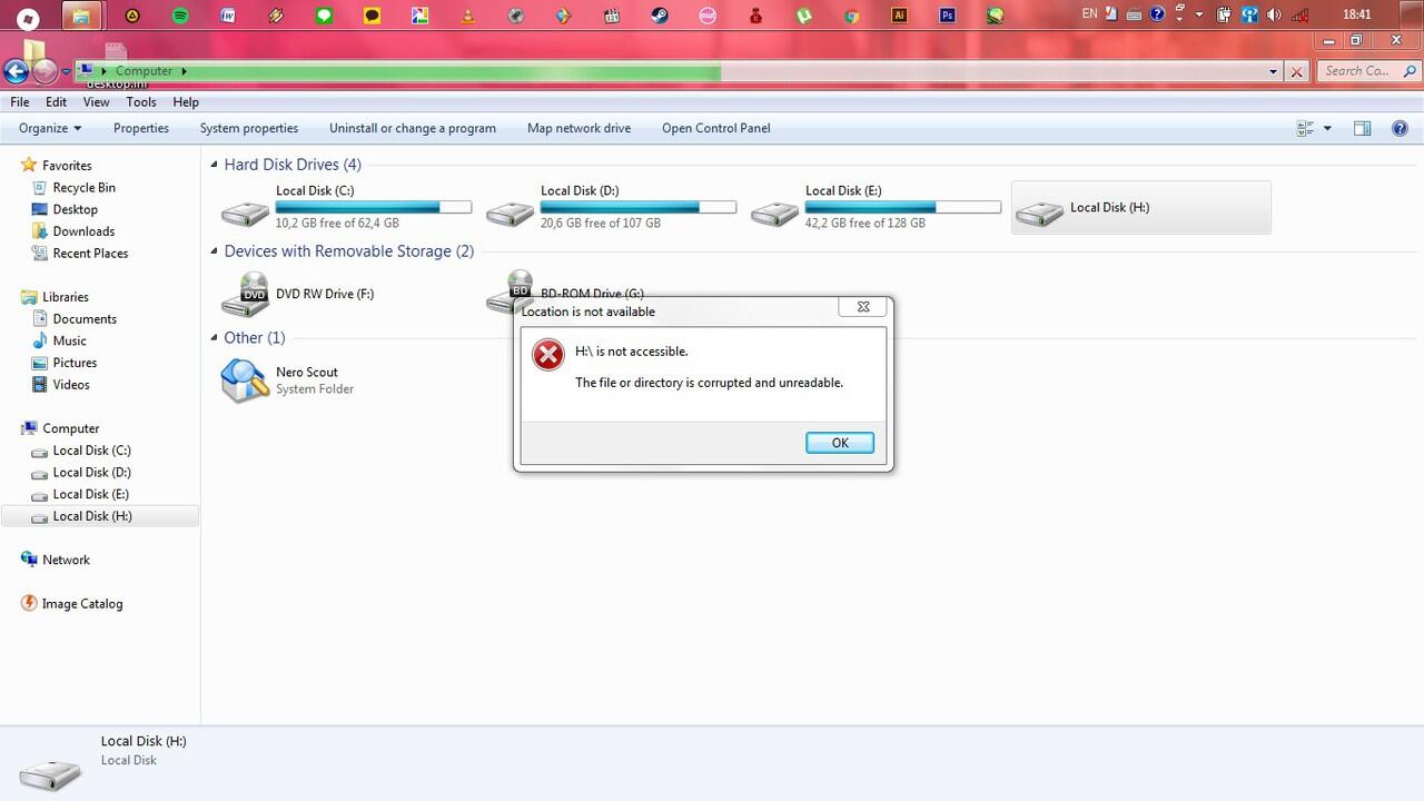 Mau tanya soal problem pada Harddisk External !