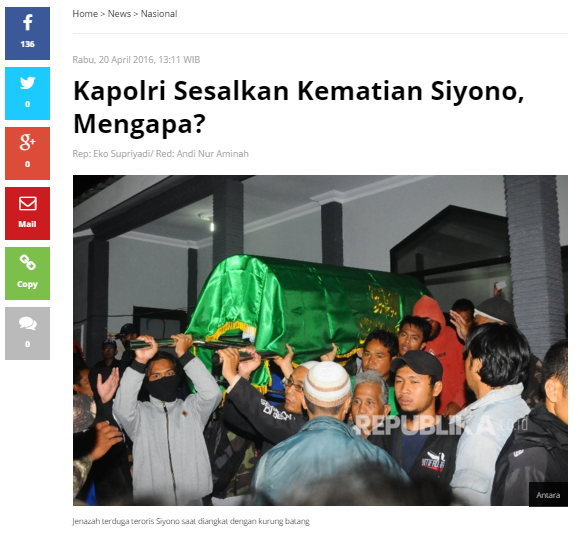 Nasib Ke-5 Anan Dari Alm. Siyono