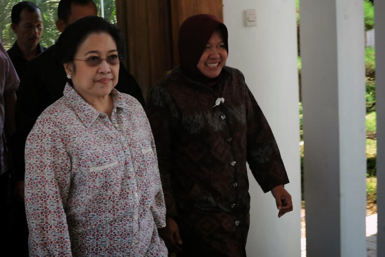 Respons Megawati Saat Risma Menolak Jadi Calon Gubernur DKI