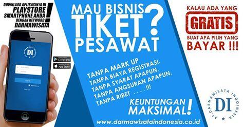 Pendaftaran GRATIS Untuk Menjadi Agen Tiket Pesawat Handal. Simak Gan