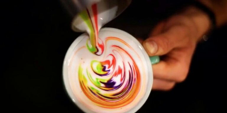 Rainbow Coffee, Pesona Pelangi dalam Secangkir Kopi