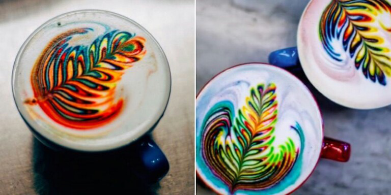 Rainbow Coffee, Pesona Pelangi dalam Secangkir Kopi