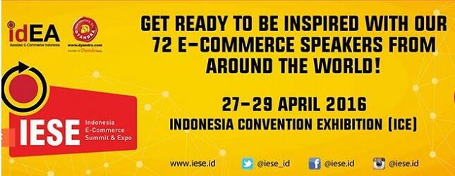 IESE 2016 : Yuk Tingkatkan Kualitas Bisnis Online Agan Di Mari!