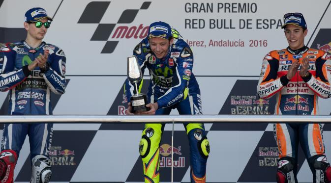 Kenapa Rossi begitu Superior di Jerez 2016
