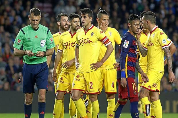 Kalah 0-6, Sporting Gijon Gugat Barcelona