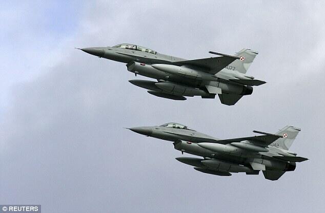 (Latihan) F-16 Norwegia Salah Tembak