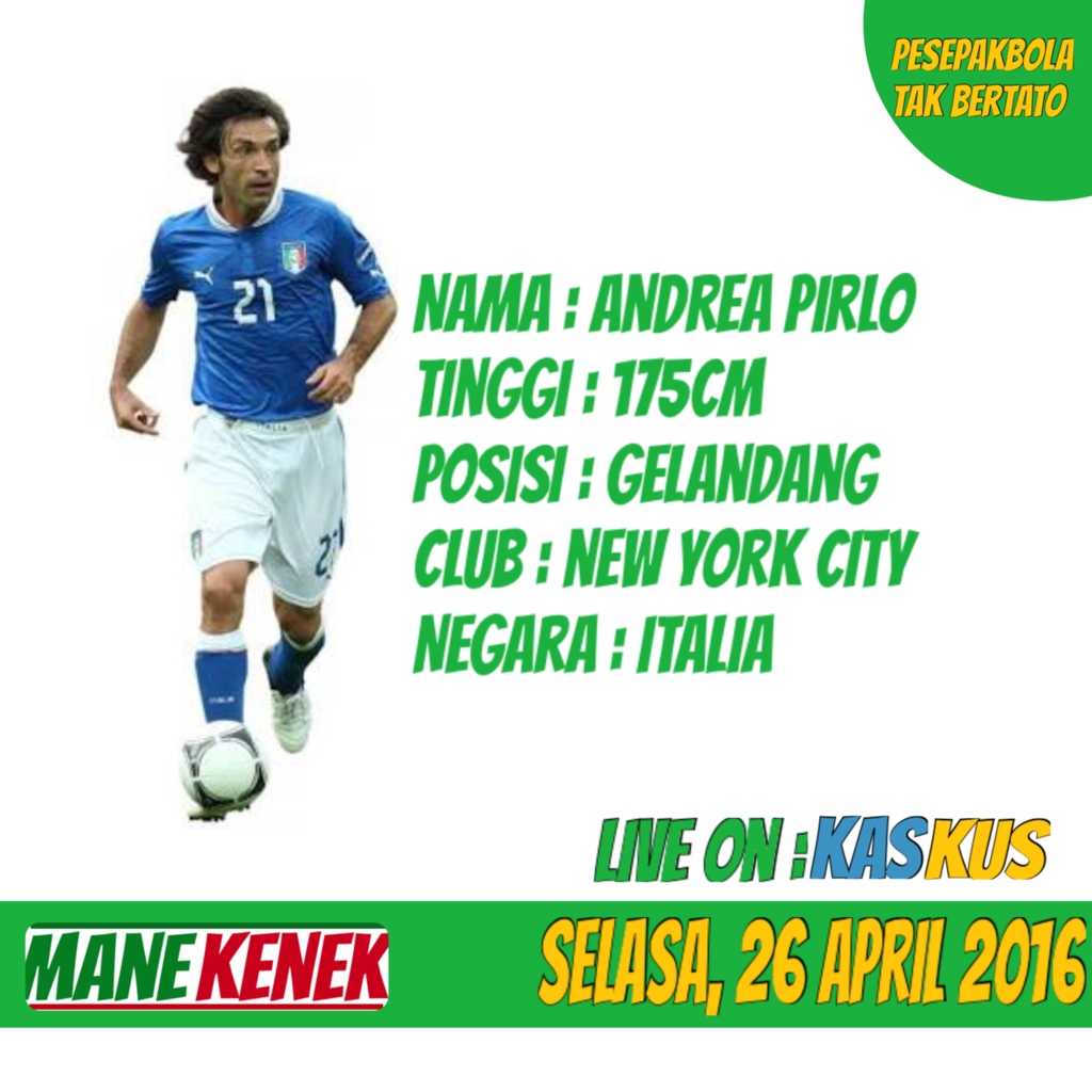 Pesepakbola Yang Tidak Bertato