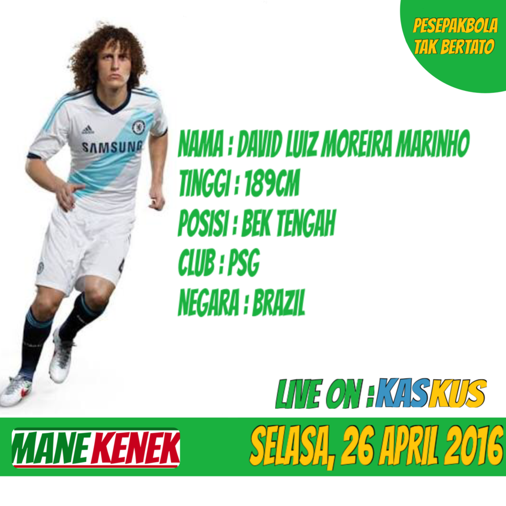 Pesepakbola Yang Tidak Bertato