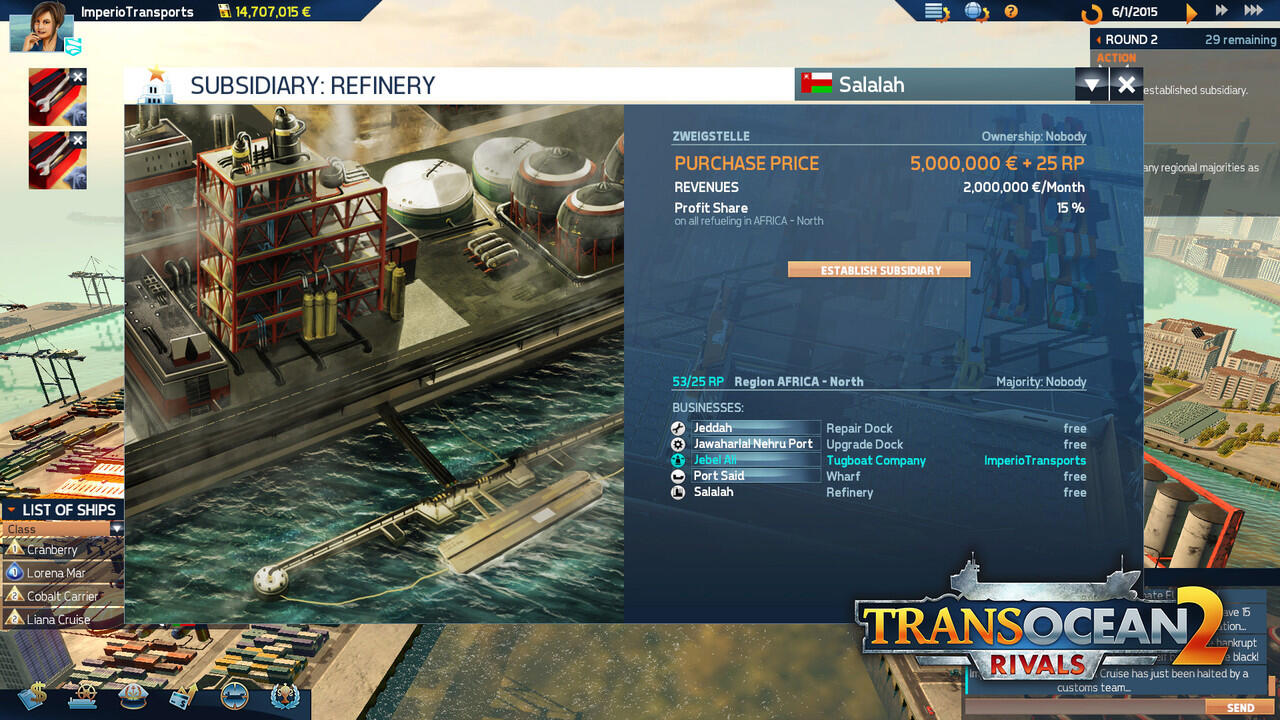 TransOcean 2 :Rivals