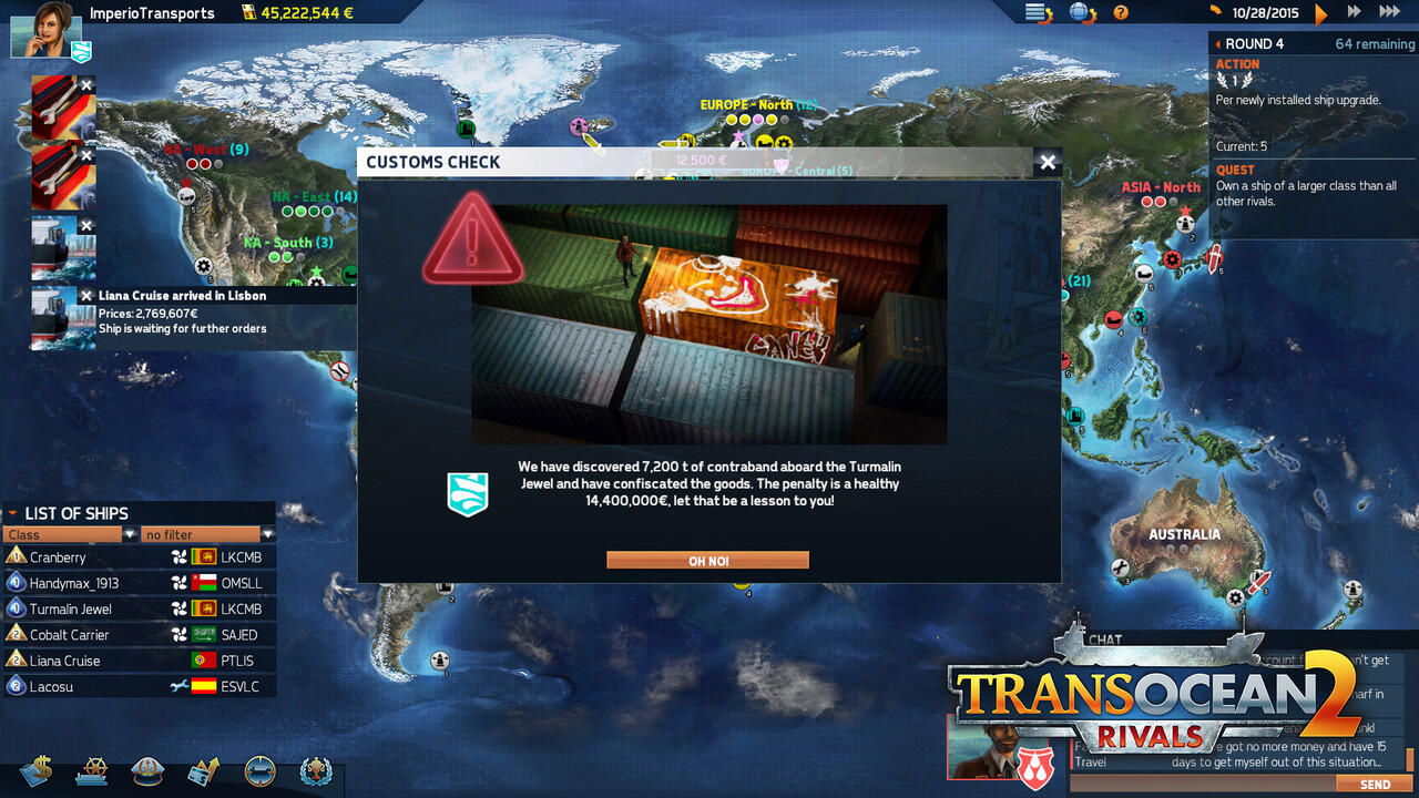 TransOcean 2 :Rivals