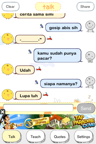 18 Percakapan kocak dengan simsimi, jomblo pasti tahu rasanya!